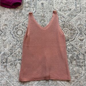 Elegant Knit V-Neck Tank Top